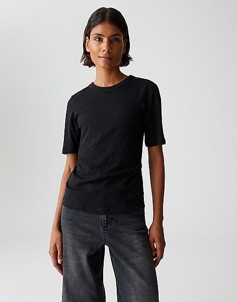 OPUS Kurzarmshirt SIMOKU aus BCI Baumwolle figurbetonter Schnitt, elastisch günstig online kaufen