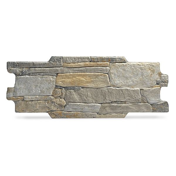 Klimex Verblender Feinsteinzeug UltraStrong Ardennes 42,5 cm x 16 cm Grau günstig online kaufen