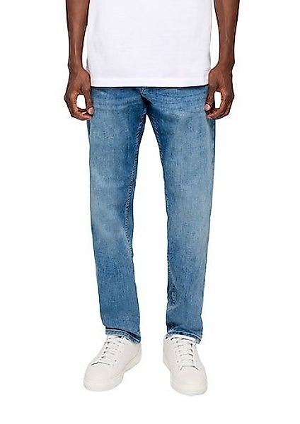 s.Oliver Tapered-fit-Jeans mit Label-Badge günstig online kaufen