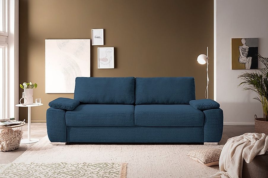 exxpo - sofa fashion 3-Sitzer "SOLSBURY, bequem und komfortabel, Sofa, Schl günstig online kaufen
