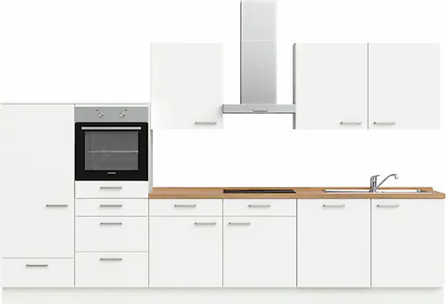 nobilia® Küchenzeile »"Touch I"« vormontiert, Ausrichtung wählbar, Breite 3 günstig online kaufen