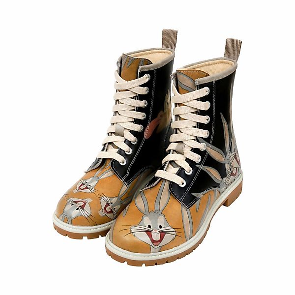 DOGO Schnürboots "Long Boots Schnürstiefel Double Trouble Damen Stiefelette günstig online kaufen