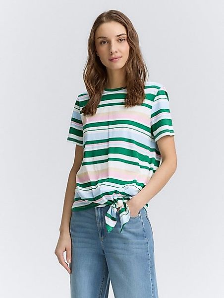 TOM TAILOR Denim T-Shirt T-Shirt mit Knoten-Detail günstig online kaufen