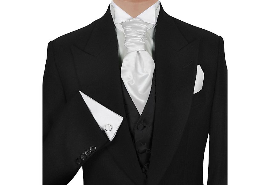 GASSANI Krawatte Satin Hochzeitskrawatte, Herren-Krawatte Hochzeit Plastron günstig online kaufen