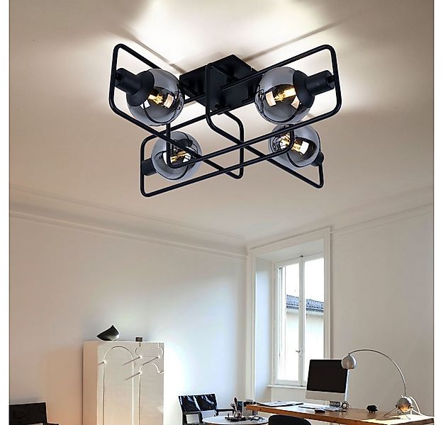 GLOBO LIGHTING Kugelleuchte, Leuchtmittel nicht inklusive, Deckenleuchte sc günstig online kaufen