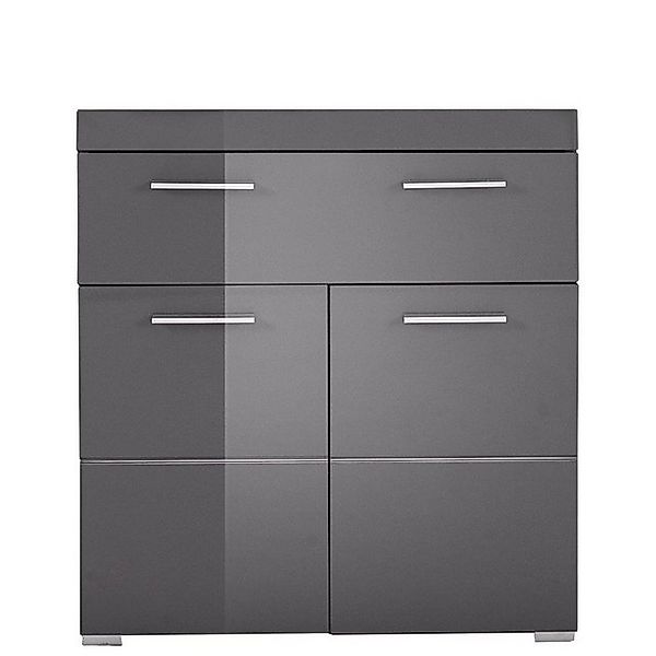 ebuy24 Badezimmerspiegelschrank AmandaMando Bad Standtype Stauraum 2 Türen, günstig online kaufen