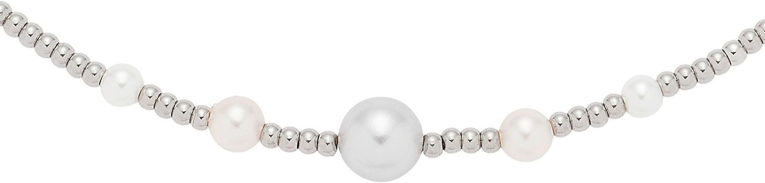 LEONARDO Kette ohne Anhänger Halskette Elsana, mit Perle (imitiert) günstig online kaufen