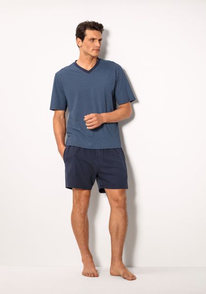 le jogger Pyjama Packung, 2 Stück, 4 Stk. tlg., Schlafanzug mit Allovermust günstig online kaufen