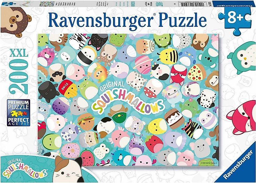Ravensburger Puzzle Squishmallows, Mallow Days, 200 Puzzleteile, Made in Ge günstig online kaufen