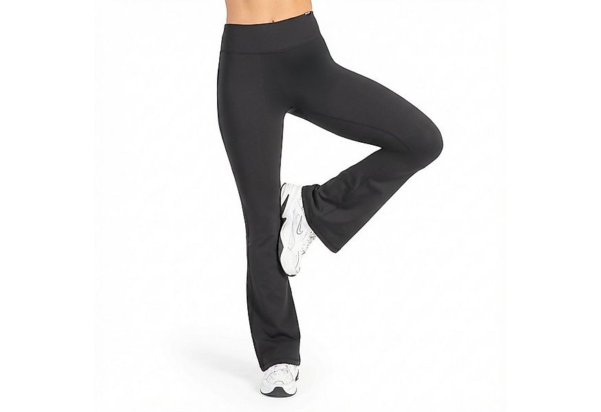 Smilodox Leggings Aurica, Figurbetonte High Waist Schlagleggings mit 3D Rub günstig online kaufen