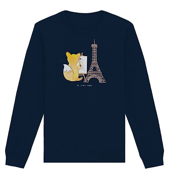 Mr. & Mrs. Panda Longpullover Fuchs Urban sketching Größe L - French Navy - günstig online kaufen