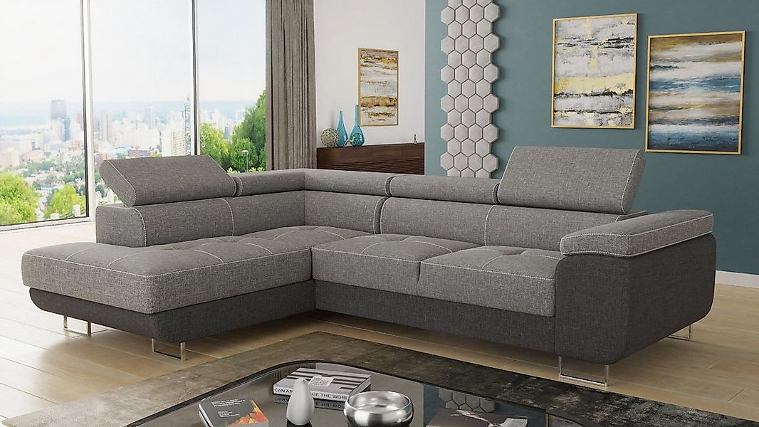 Sofnet Ecksofa Caris, mit Schlaffunktion und Bettkasten, Wohnlandschaft mit günstig online kaufen