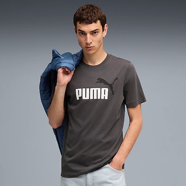 PUMA T-Shirt "ESS 2 COLOR NO. 1 LOGO TEE" Regular Fit, Kurzarm, Rundhalsaus günstig online kaufen