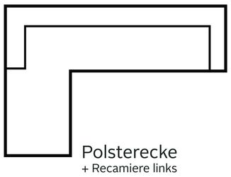 sit&more Ecksofa "Valantine L-Form, B: 286 cm" mit Arm- & Kopfteilverstellu günstig online kaufen