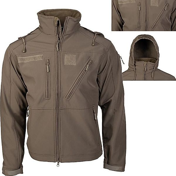 Mil-Tec Outdoorjacke Militär Softshell Jacke SCU 14 Wasserabweisend günstig online kaufen