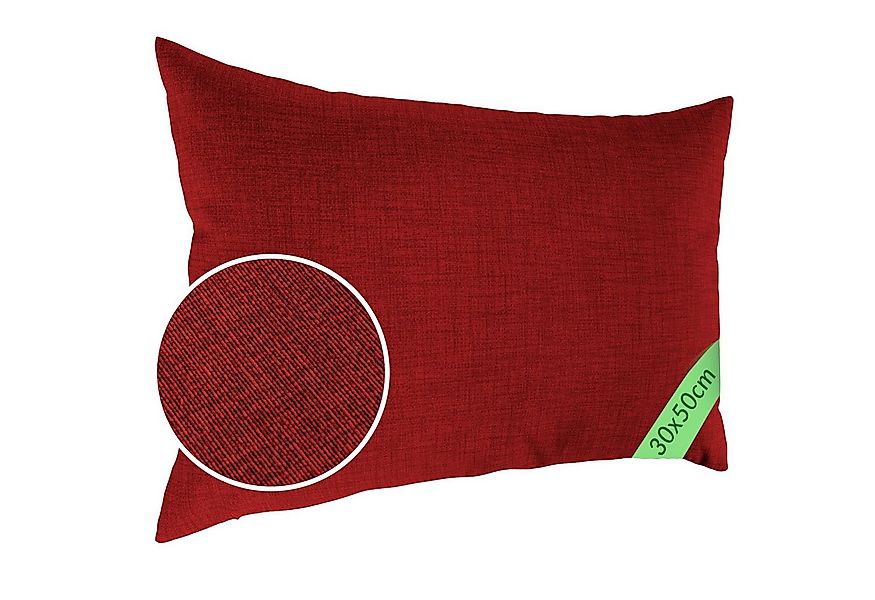 ANRO Dekokissen MrJack Kissenbezug Leinenoptik Deko Kissen Uni, Kissenbezug günstig online kaufen