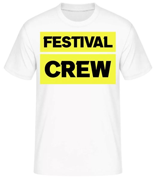 Festival Crew · Männer Basic T-Shirt günstig online kaufen