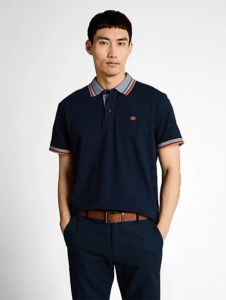 TOM TAILOR Poloshirt mit Logo Print günstig online kaufen