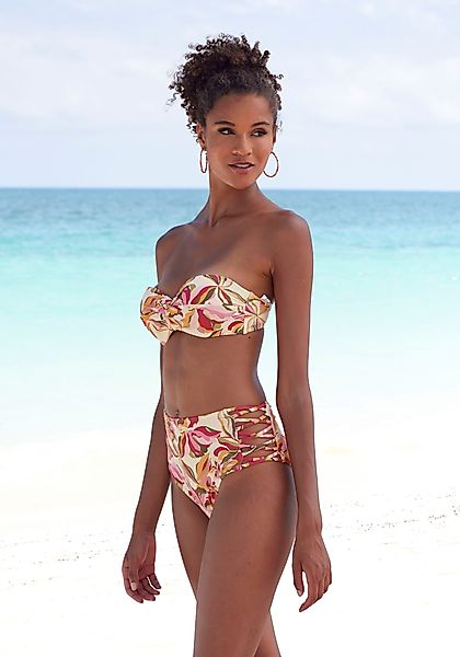 s.Oliver Highwaist-Bikini-Hose Bauhinia mit seitlich gekreuzten günstig online kaufen