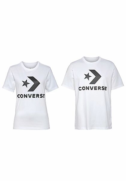 Converse T-Shirt "Unisex GO-TO STAR CHEVRON LOGO STANDARD-FIT", Unisex günstig online kaufen