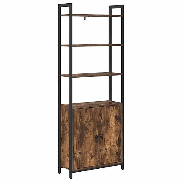 vidaXL Bücherregal Geräucherte Eiche 60 x 24 x 161 cm Holzwerkstoff 883858 günstig online kaufen