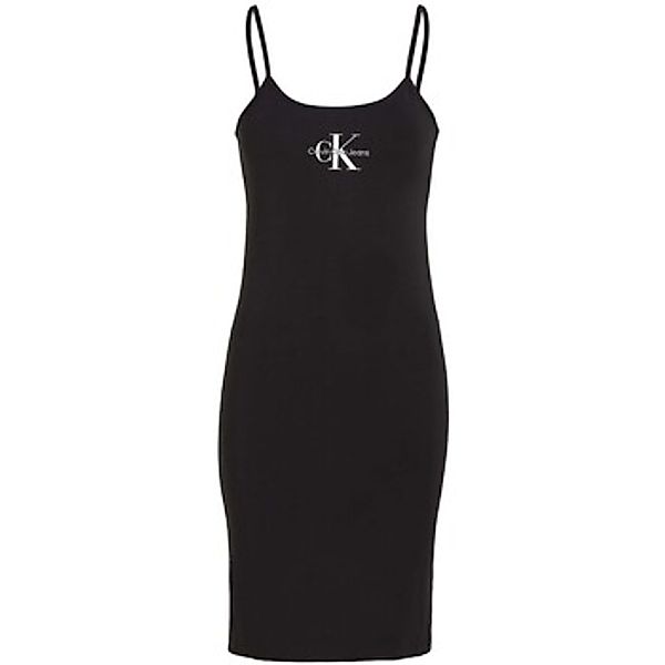 Calvin Klein Jeans Spaghettikleid MONOLOGO STRAPPY DRESS mit Logoschriftzug günstig online kaufen