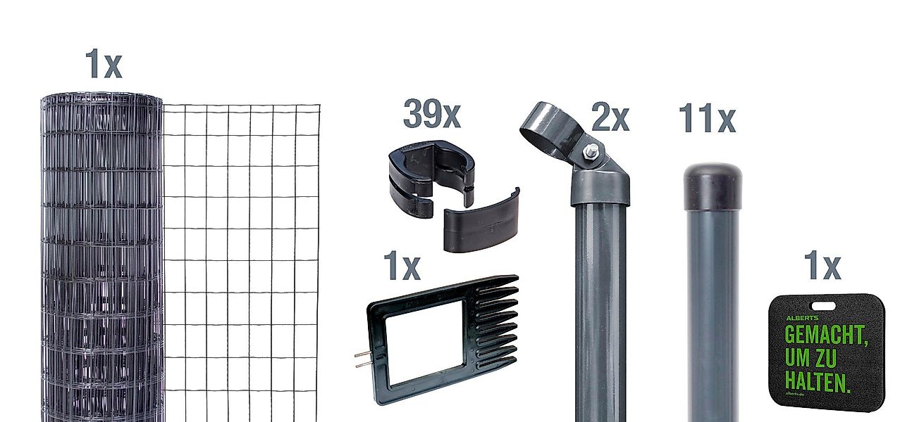 Alberts Schweißgitter Fix-Clip Pro®, (Set), Höhe: günstig online kaufen
