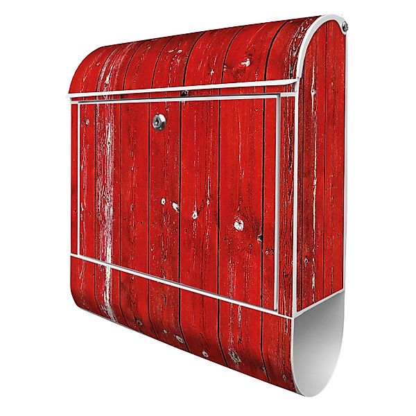 Banjado Design Briefkasten Weiß Pulverbeschichtet, 39x47x14cm, 2 Schlüssel, günstig online kaufen