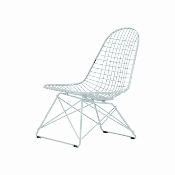 Lounge-Sessel Wire Chair LKR metall blau / Charles & Ray Eames, 1951 - Vitr günstig online kaufen