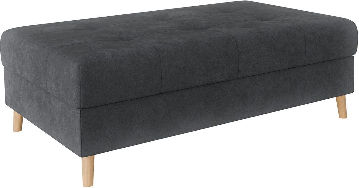 Home affaire Polsterhocker CHARRE XXL, Steppung günstig online kaufen