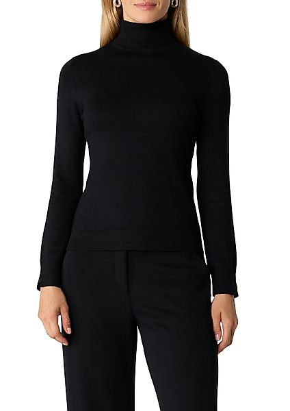 comma Strickpullover mit Ärmelschlitzen günstig online kaufen