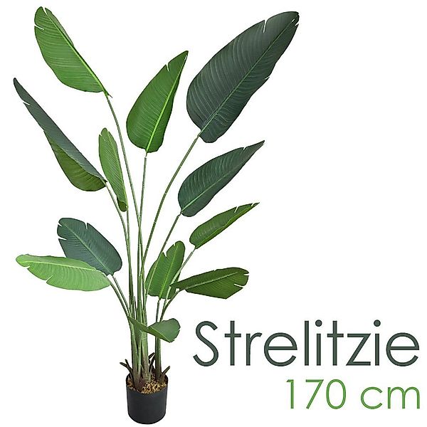 Kunstbaum Strelitzie Paradiesvogelblume Kunstpflanze Künstliche Pflanze günstig online kaufen
