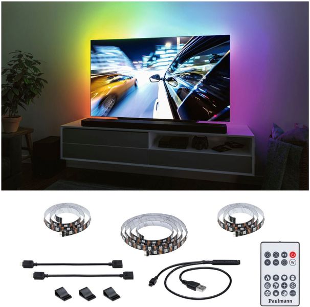 Paulmann EntertainLED LED-Strip RGB TV-Set 55 Zoll günstig online kaufen
