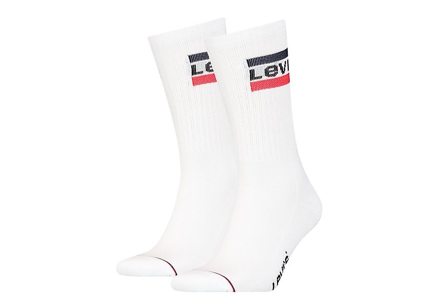Levi's® Socken LEVIS REGULAR CUT SPRTWR LOGO 2P (Packung, 2-Paar, 2er Pack) günstig online kaufen