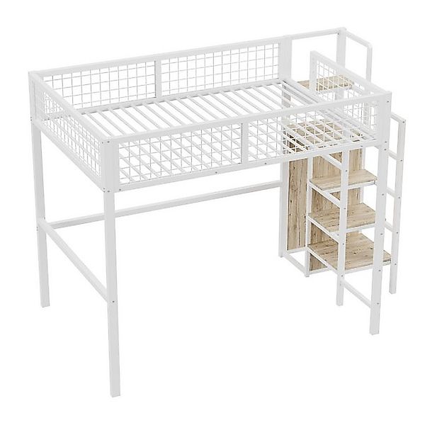 Gotagee Hochbett Kinderbett mit Leiter Stauraumbett Jugendbett Multifunktio günstig online kaufen