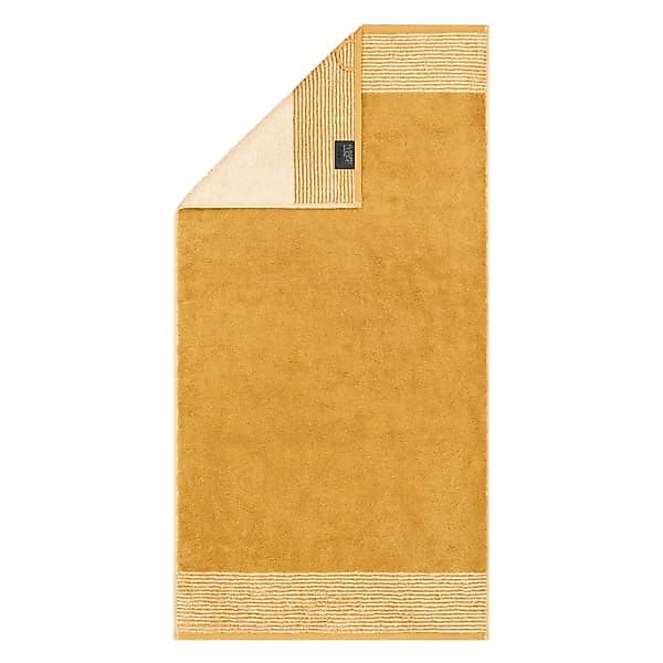 Cawö Handtücher Luxury Home Two-Tone 590 - Farbe: gold - 53 - Waschhandschu günstig online kaufen