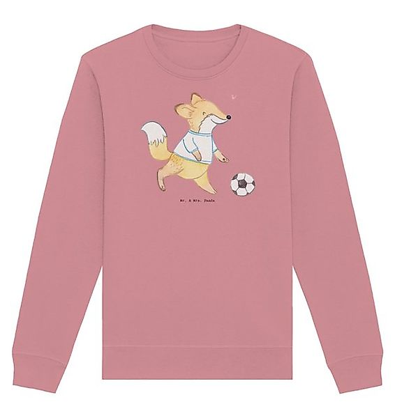 Mr. & Mrs. Panda Longpullover Größe XL Fuchs Fußball spielen - Canyon Pink günstig online kaufen