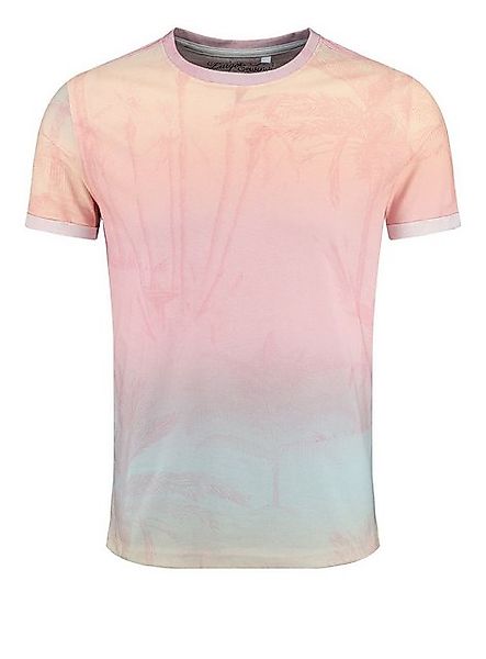Key Largo T-Shirt T-Shirt Amalfi Hawaii Flower Printshirt vintage Look MT00 günstig online kaufen