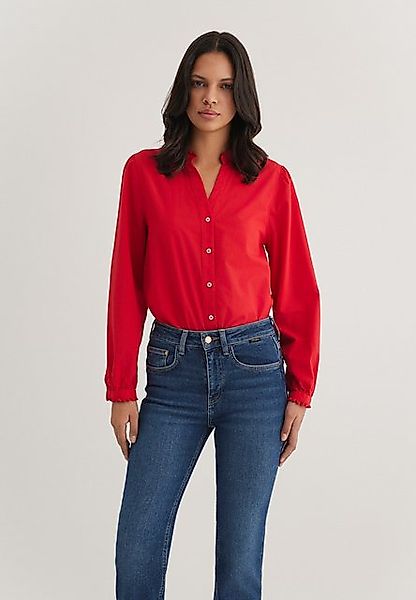 Mavi Langarmbluse RIFFLE SHIRT Bluse mit Rüschchen günstig online kaufen