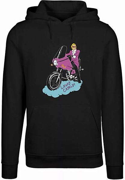 Merchcode Kapuzensweatshirt Merchcode Herren Lewis Capaldi - Purple rain Ho günstig online kaufen