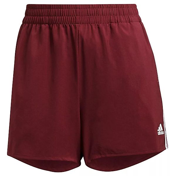 Adidas 3 Stripes Woven Shorts Hosen L Victory Crimson / White günstig online kaufen