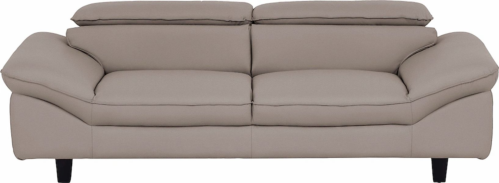 Home affaire 3-Sitzer "Pilot" Big-Sofa mit Kopfteilverstellung günstig online kaufen