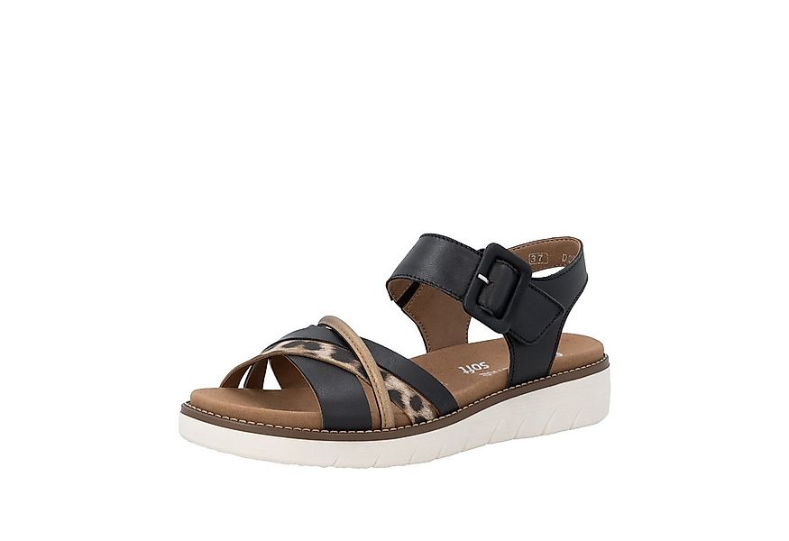 Remonte Sandale Sommerschuh, Sandalette mit Softfußbett und Klettverschluss günstig online kaufen