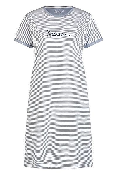 By Louise Schlafanzug by Louise Kurzarm Sleepshirt aus 100% Baumwolle – Kni günstig online kaufen