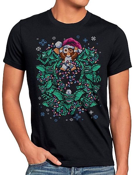 style3 T-Shirt Gizmo gremlins xmas weihnachten weihnachtspullover ugly swea günstig online kaufen