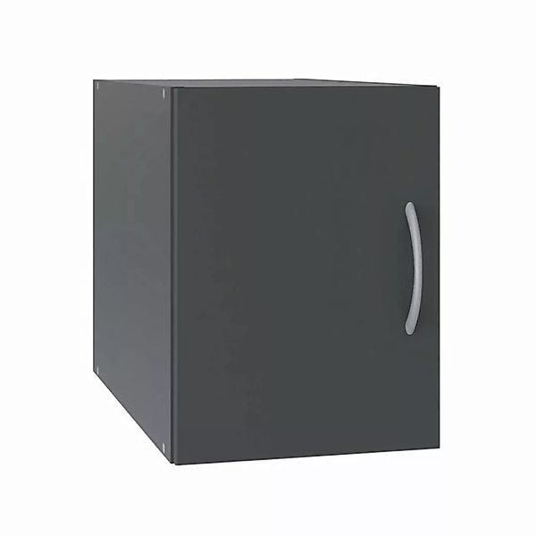 Lomadox Stauraumschrank MIAMI-43 graphit, Tür rechts oder links, ca. 30/40/ günstig online kaufen