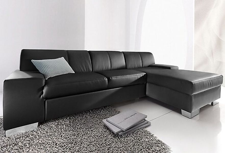DOMO collection Ecksofa »Star, zeitlose Formensprache, elegante Optik, L-Fo günstig online kaufen