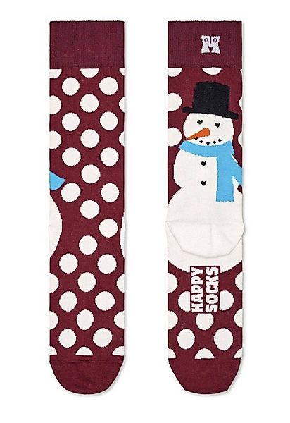 Happy Socks Freizeitsocken Jumbo Snowman Socken günstig online kaufen