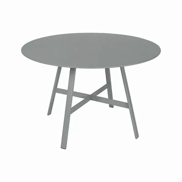 Runder Tisch So’O metall grau / Ø 117 cm - 6 Personen - Fermob - günstig online kaufen