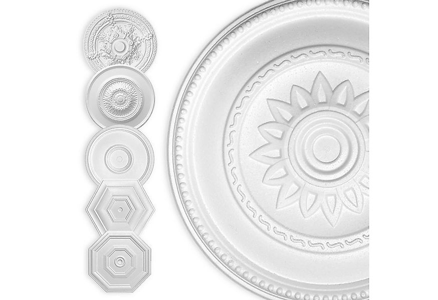 Hexim Wanddekoobjekt Gänseblume 40cm (HEXIM Stuckrosette aus EPS Styropor w günstig online kaufen